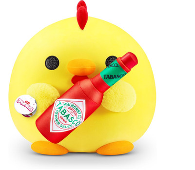 Snackles Tabasco Chicken Plush 14''   ZURU Super Sized Ultra Soft Collectible NEW