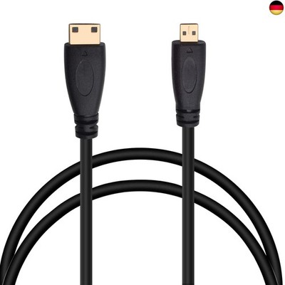 VIEVRE Micro HDMI auf Mini HDMI Kabel 1,5M - 1080p