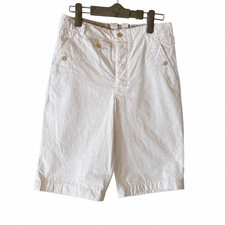 Size 30 Comme Des Garcons Man X Junya Watanabe White 5-pocket Shorts Size 30 Comme Des Garcons Man X Junya Watanabe White 5-pocket Shorts