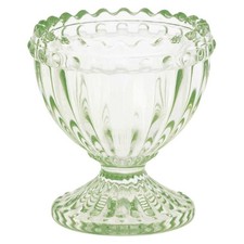 Greengate Glas Eierbecher ALICE PALE GREEN Gr&uuml;n Everyday Geschirr