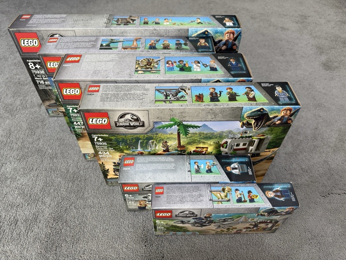 Lego Toy Lego Jurassic World Isla Nublar Sets Jurassic World Isla