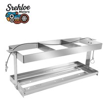 Aluminum Trailer-Mount Race Fuel Jug Holder -For Three 5 Gallon Fuel Containers