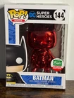 Batman Funko POP! Heroes #144 Red Chrome Funko Shop Exclusive