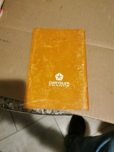 Libretto originale Chrysler Simca 1301 S berlina  - Immagine 2 di 3