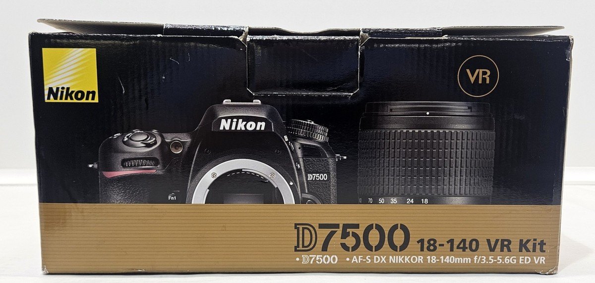 Nikon D7500 DSLR Camera with AF-S DX NIKKOR 18-140mm f/3.5-5.6G ED
