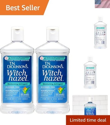 Witch Hazel Alcohol-Free Astringent 16 oz Hydration & Purity for Sensitive Skin