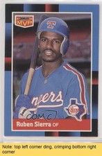 1988 Donruss MVP Ruben Sierra #BC-26 READ rb7