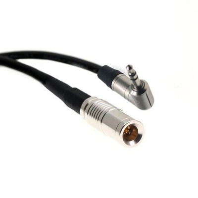 Timecode Cable for Canon R5C Tentacle Sync DIN1.0/2.3 To 3.5 Mm TRS Right Angle