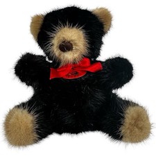 GENUINE Ranch MINK Teddy Bear, 6  , RARE BEAR, LUXURY GIFT, Certified Vintage Fur