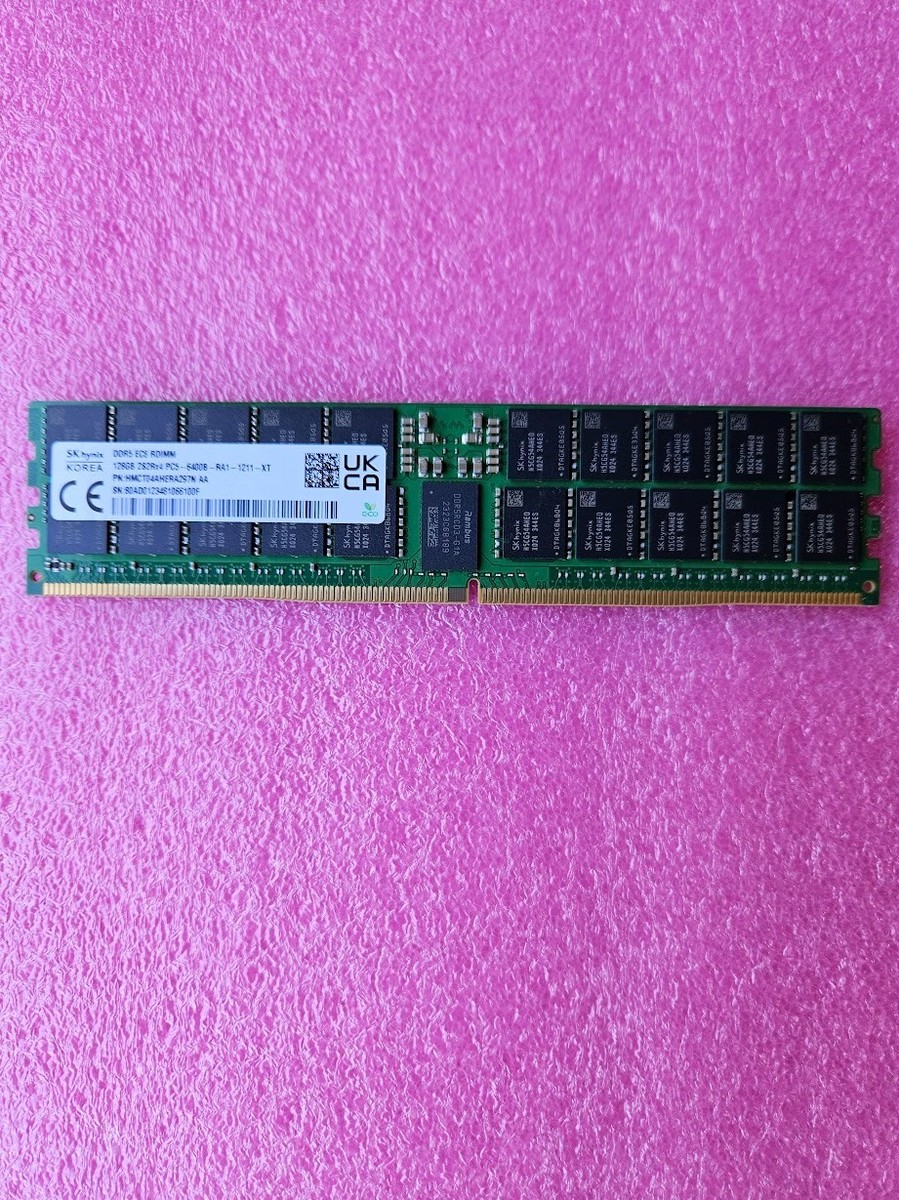 128gb 2s2rx4 PC5-6400B HMCT04AHERA297N DDR5 EC8 RDIMM Hynix Server