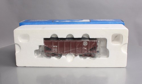 Tolva Atlas 7756-3 Western Maryland (temprana) 55 toneladas Fishbelly #11726 (2 rieles) nueva en caja | Condition: New