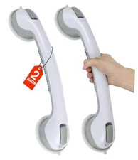 Grab Bars for Bathtubs and Showers, Heavy Duty Shower Handle 2 Pack 16 Inch 