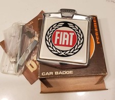 Vintage Classic Oldtimer Fiat Emblem Grille Badge Renamel 80s Nos New Vintage Classic Oldtimer Fiat Emblem Grille Badge Renamel 80s Nos New