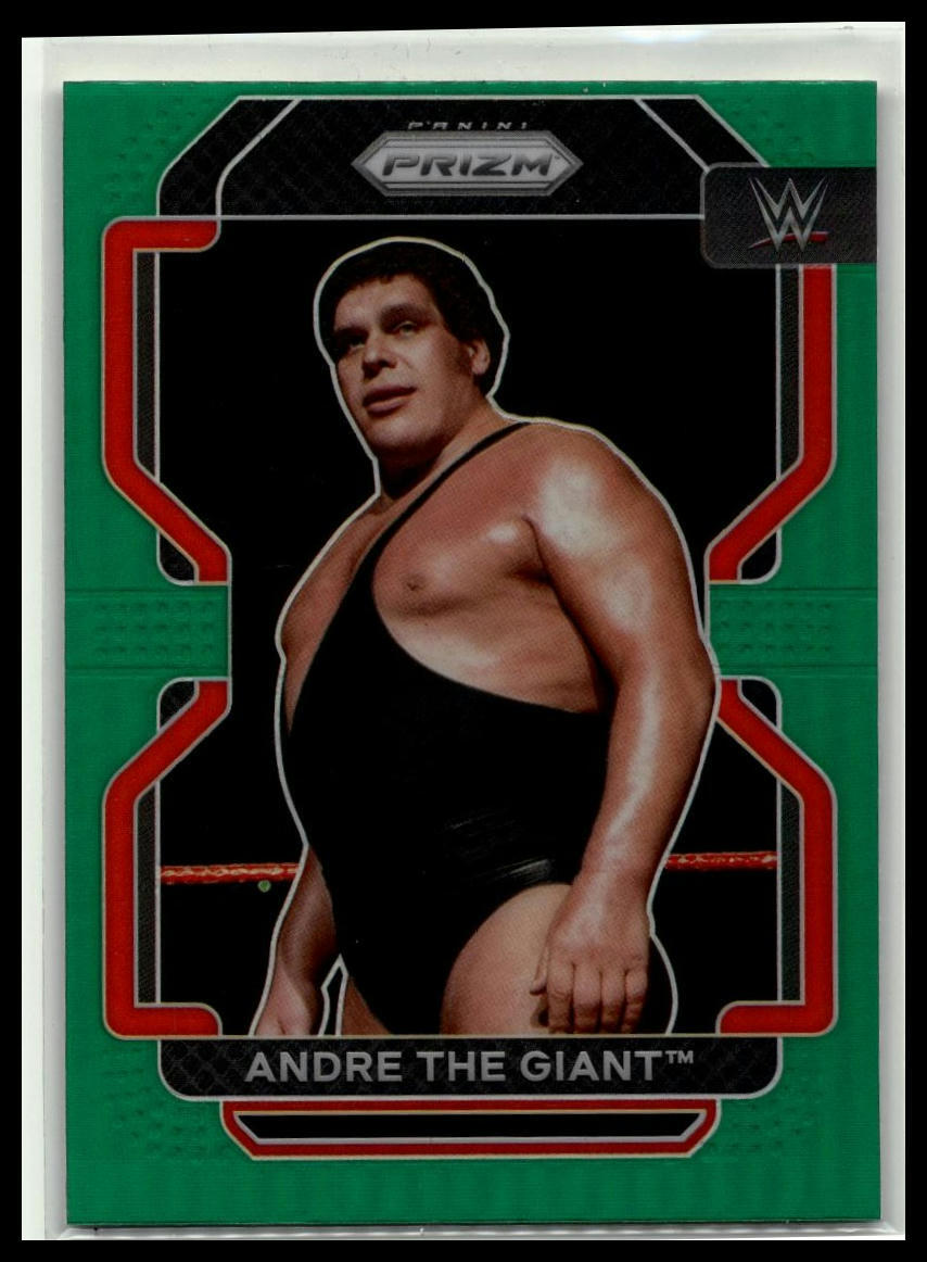 2022 Panini Prizm WWE #200 Andre The Giant Green