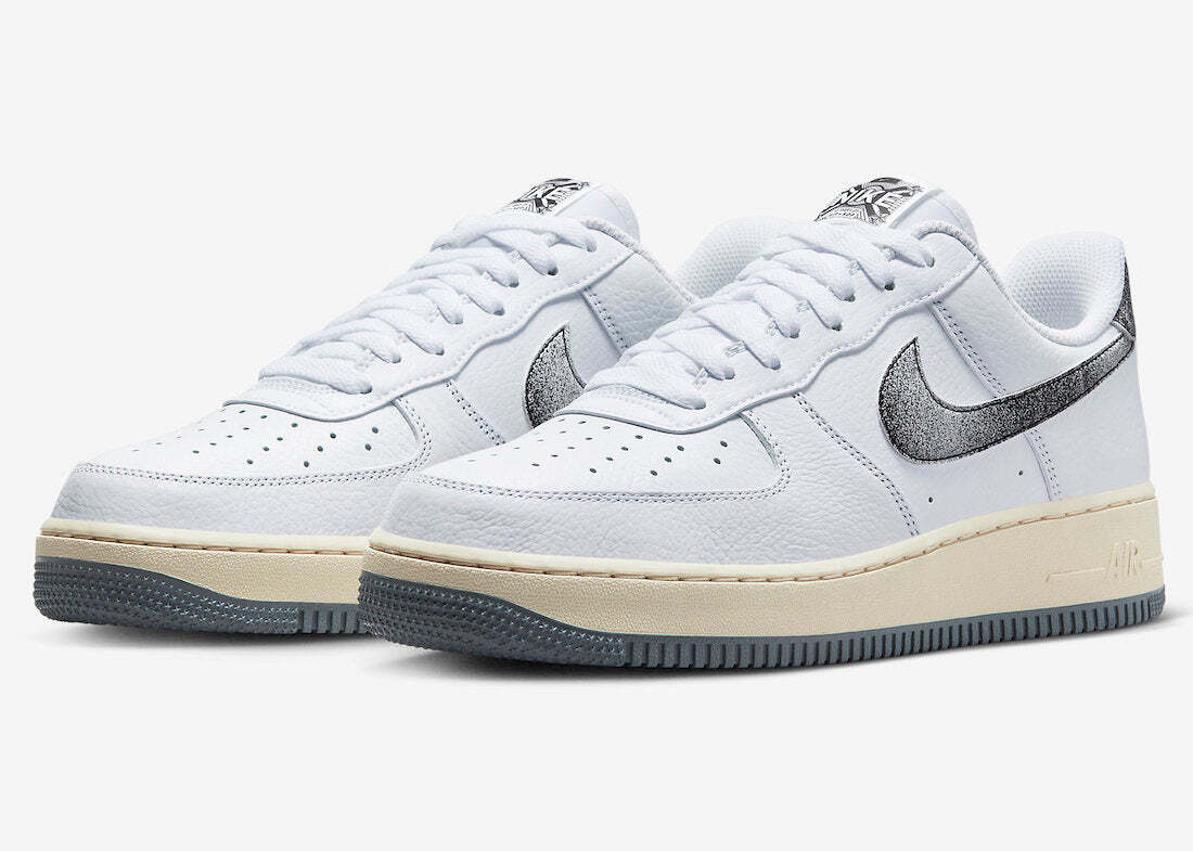 Law Af1 Ripple Leather Discount Nike Air Force Leather White
