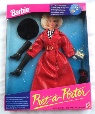 1994 FOREIGN ISSUE BARBIE PRET-A-PORTER OUTFIT 12162 ASST. 12164 NRFB!