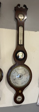 Very Nice 19th Century Rosewood Banjo BarometerIn Good Working Order
