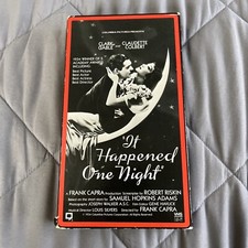 It Happened One Night VHS Clark Gable Claudette Colbert