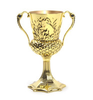 Noble Collection - Harry Potter Replica The Hufflepuff Cup, 5 Inches In Height Noble Collection - Harry Potter Replica The Hufflepuff Cup, 5 Inches In Height