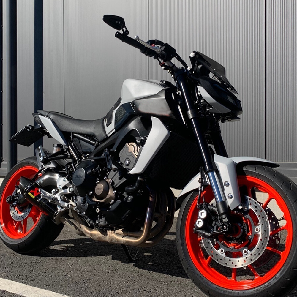 Black Motorcycle 7/8
