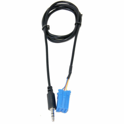 HQRP Audio cable 8-pin Blaupunkt to 3.5MM compatible with all 1998-Up