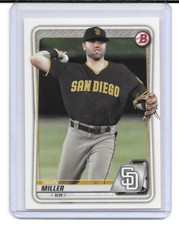 2020 Bowman Paper Prospects Baseball #BP102 Owen Miller RC (Padres)