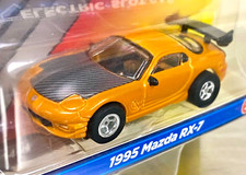 NOS Auto World Xtraction 1995 Mazda RX-7 HO Scale Slot Car Runs On AMX