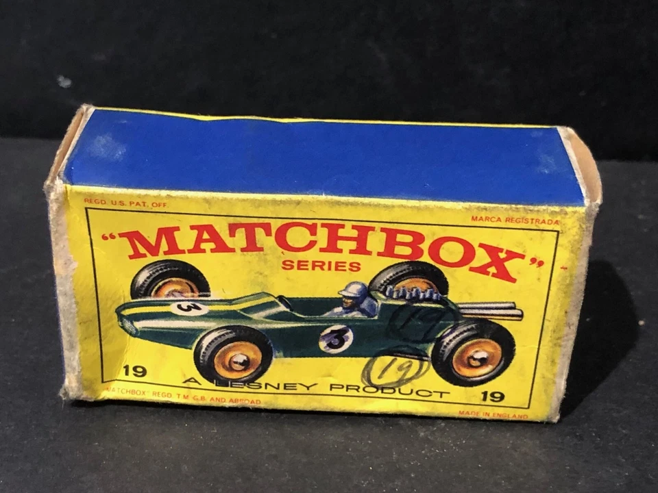 boite vide - Matchbox series Lotus racing car 19 - Photo 2/4