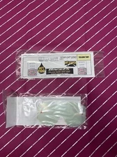 Rip n Roll Replacment Lens Yellow Tear Off Lens  Goggles Uvex Motocross Lens