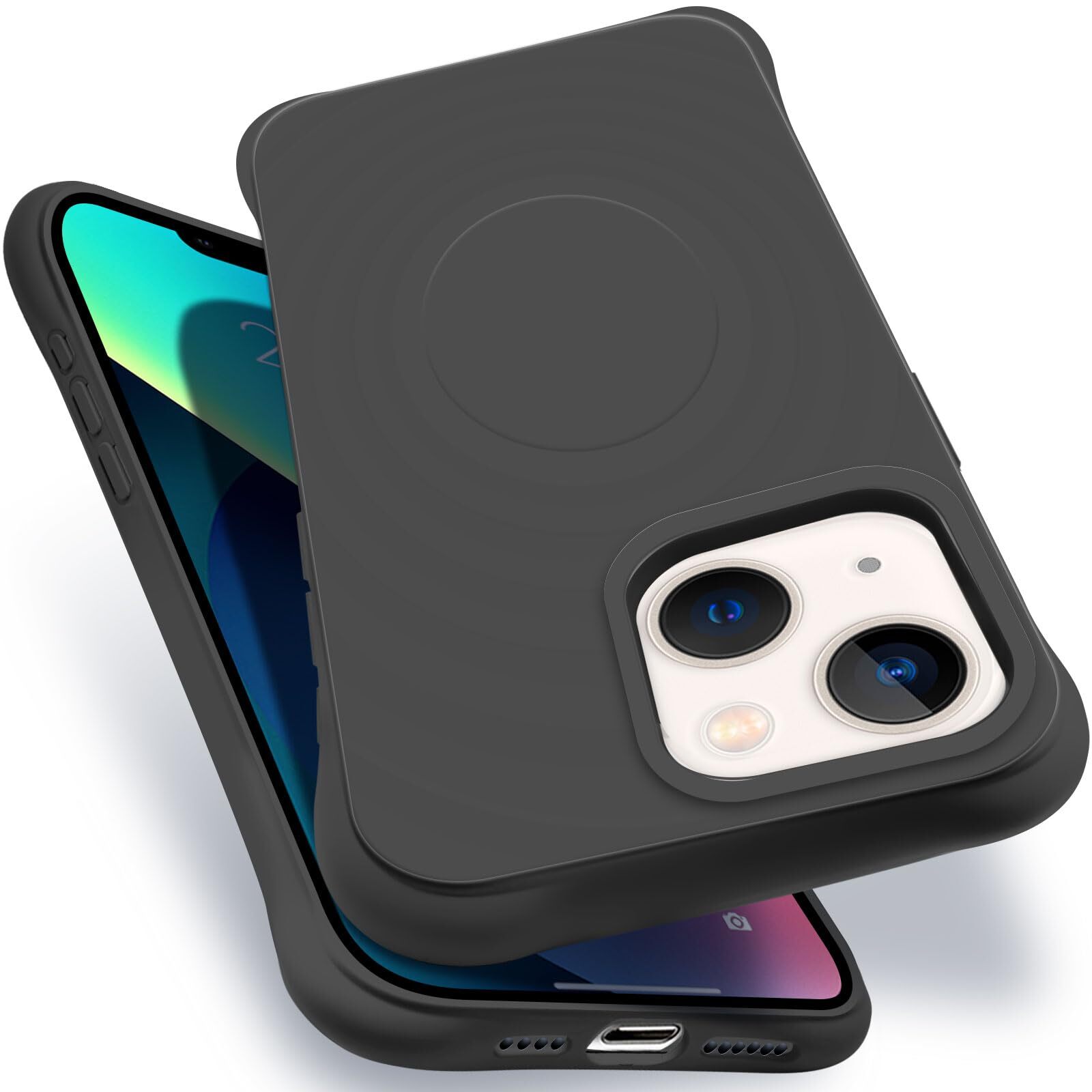 for iphone13 for iphone14 MagSafe Compatible Case Shockproof US Military MI 532