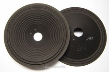Pair 8" Paper Cones - Speaker Parts - W487