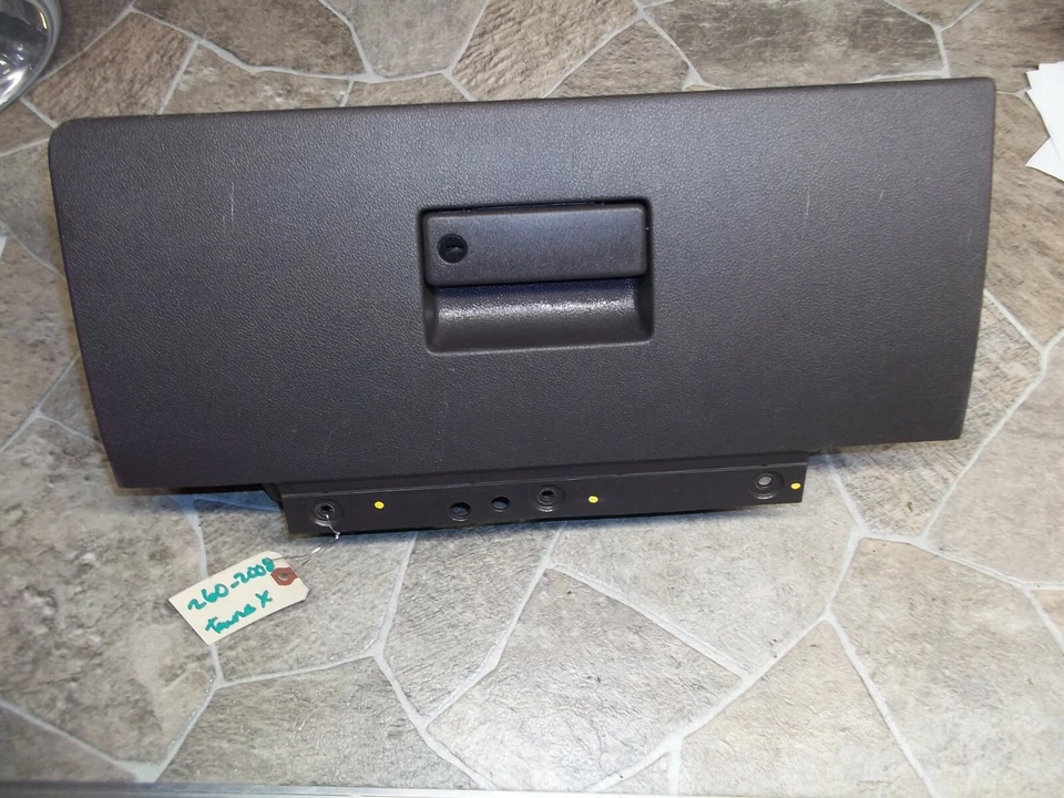 2008-2009 FORD TAURUS X DASH GLOVE COMPARTMENT STORAGE BOX ASSEMBLY OEM BROWN - Image 2 of 4