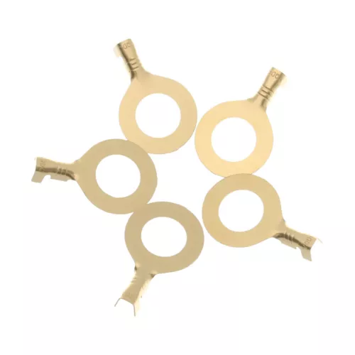 300-tlg Set Ringkabelschuhe Messing Crimp Ringösen Ringzungen Satz M3-M10 - Bild 10 von 15