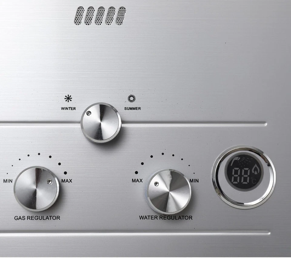 ECUTEE 18L 36KW Scaldabagno a Gas Di Petrolio Liquefatto Scaldabagno a Gas Propa - Immagine 4 di 4