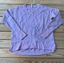 athleta NWT 79 women s balance Pullover sweatshirt Size S Pink Q4