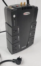 CyberPower CP685AVR UPS Battery Backup 120V 8-Outlet - Tested (No Battery)