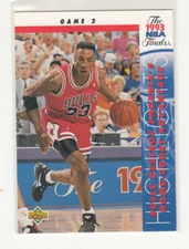 SCOTTIE PIPPEN 1993-94 Upper Deck NBA Finals Game 2 #199 Chicago Bulls Mint