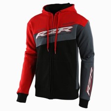 Troy Lee Designs TLD Mens Polaris RZR Zip Hoodie Black/Red Large WAS 119