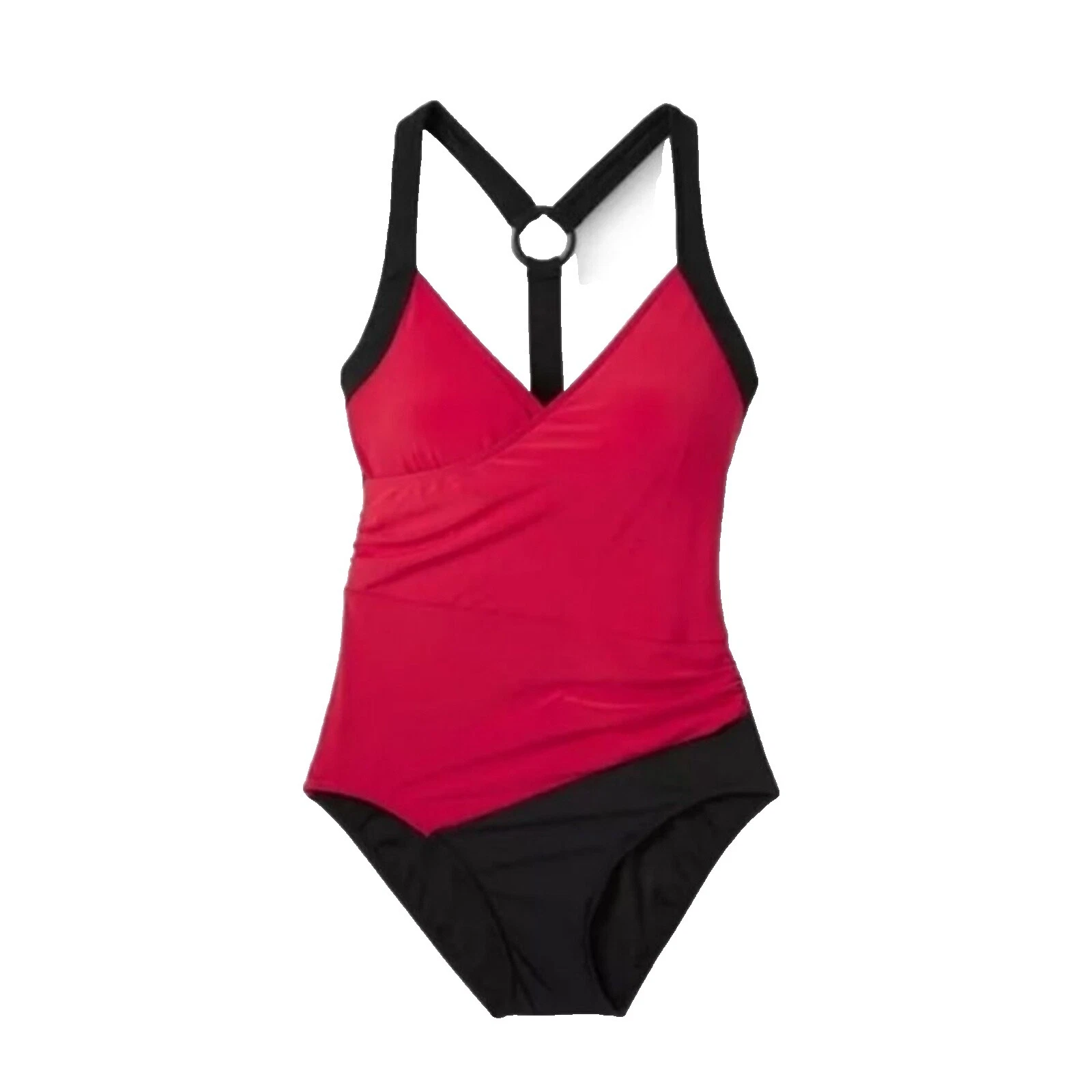 Traje de baño de una pieza Aqua Negro para Mujeres