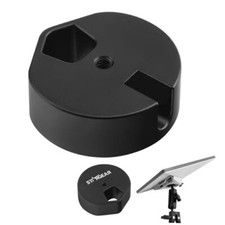 Starlink Mini Tripod Adapter-1/4-20 Nut Base Tripod Mount Adapter Black