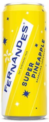Fernandes Super Pineapple ( ananas) 24 dosen je 330 ml