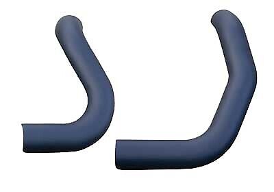 HARLEY SANTEE 225 EXHAUST BLACK HEAT SHIELDS SET SPORTSTER XL 2004-UP BLACK - Picture 1 of 1