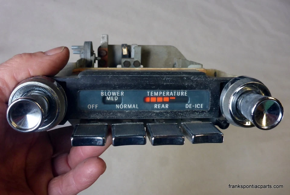 Pontiac 1964 controlador de unidad de control sin calefacción de aire Bonneville Catalina GP 64 #1 Foto 3 de 4