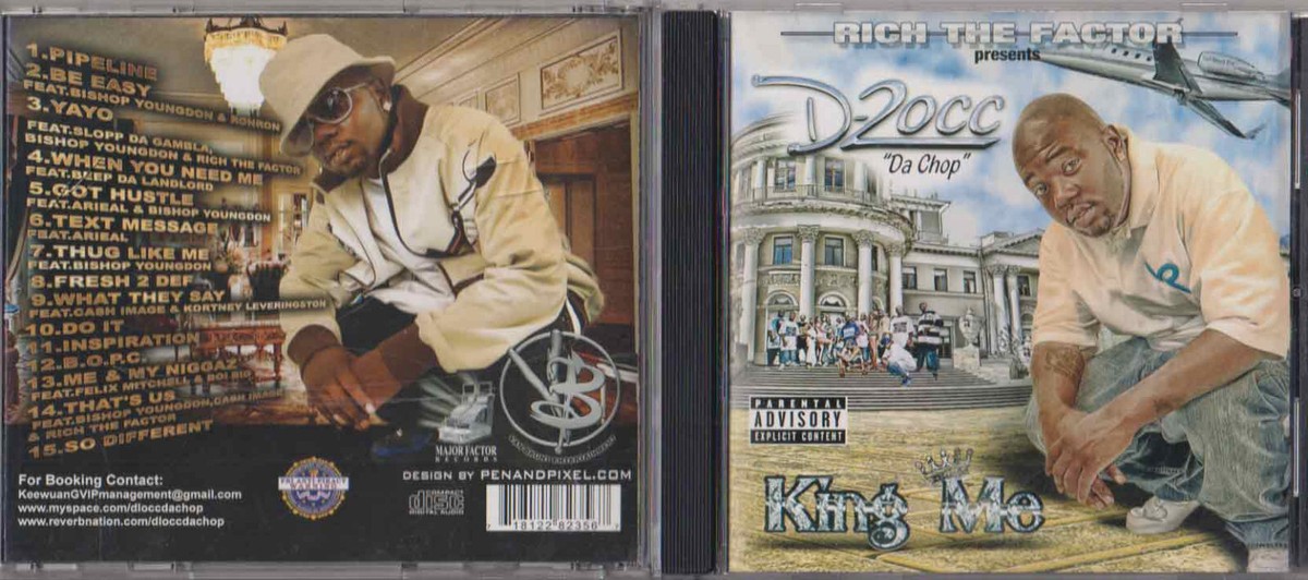 D-Locc Da Chop - King Me KC Missouri Rap G-Funk Rich The