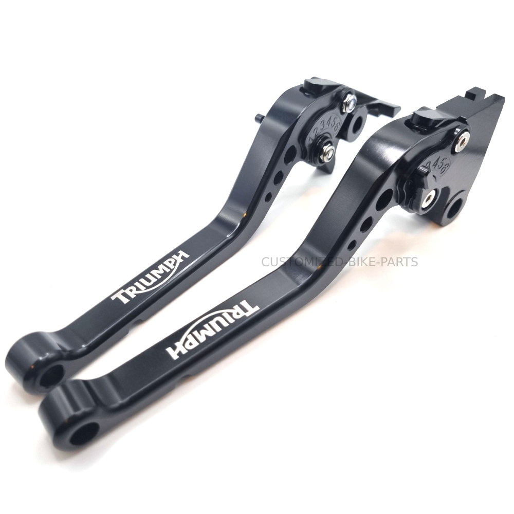 Long Black Adjustable Clutch & Brake Levers Triumph Trident 660 + More models eBay
