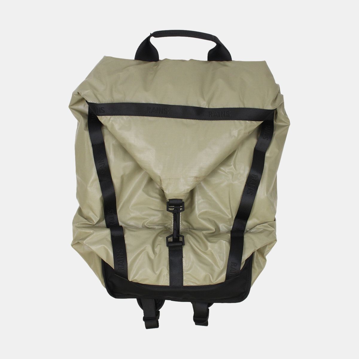 Mochila de Lona Rains Sibu / Talla Mediana / Hombre / Verde / Poliéster