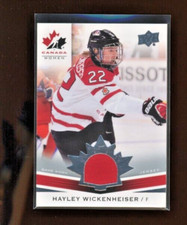 2014-15 Upper Deck Team Canada Juniors Jersey #194 Hayley Wickenheiser  *19790