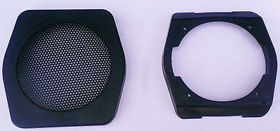 ONE interior door speaker bracket and cover for Volvo 240 244 245 242 black 