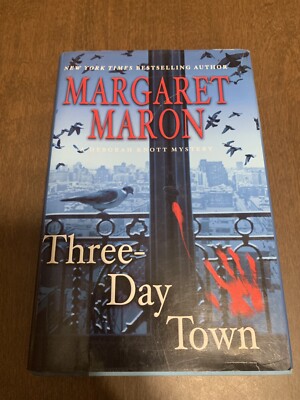 Three Day Town Margaret Maron 1st Edition Hardcover Dust Jacket