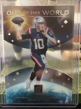 Mac Jones 2021 Panini Clearly Donruss Out Of This World #OW-MC Rookie SSP